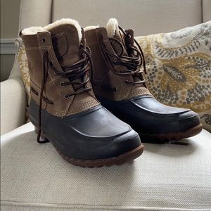 Sperry boots.  Worn two times!